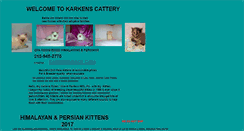 Desktop Screenshot of karkenscattery.com